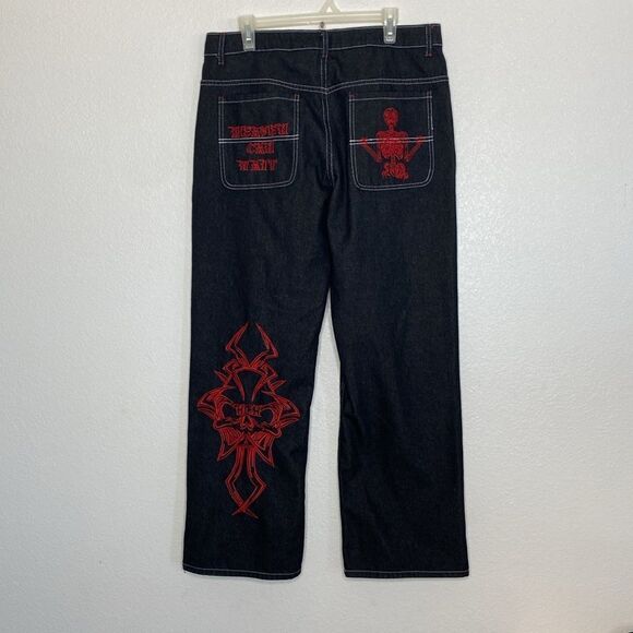 Heaven Can Wait Men’s Dark Wash Jeans Size 35 NWOT - Picture 2 of 4